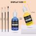 Magicfly 3D Fabric Permanent Paint Set - 40 Vibrant Colors with Brushes & Stencils - Ideal for Textiles, T-Shirts, Fabrics, Wood, Glass - 1oz Each (Pack of 40) - Buy Online on GoSupps.com