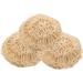Buy Housoutil 6 Pcs Natural Bath Ball Loofah Pad Sponges - Exfoliating Shower Brush & Body Supplies for a Refreshing Clean - Buy Online on GoSupps.com