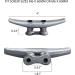 4-Pack Simplified Living 8 Galvanized Iron Dock Cleat - Strong and Reliable - Buy Online on GoSupps.com
