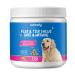 Flea and Tick Prevention for Dogs Chewable 120 PCS All Natural Dog Flea & Tick Control Chews - Oral Flea Pills for Dogs Supplement - All Breeds and Ages