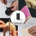 Tenn Well 328 Yards 150D 1MM Black Waxed Thread for Leather DIY Project with Needles - Buy Online on GoSupps.com