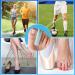 12-Pack Foam Toe Separator Toe Gasket for Overlapping Toes & Bunions - Reduces Friction, Relieves Pain - Blue - Buy Online on GoSupps.com