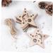 Zerodeko 10 Pcs Wood Crafts Wood Disc Ornaments Christmas Hanging Plaque Car Decorations Embellishments Christmas Decorations Natural Wood Slices Platinum Bamboo Christmas Tree - Buy Online on GoSupps.com