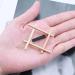 Yheakne Boho Square Hair Clip Gold Hollow Square Hairclips Barrette Vintage Hair Barrette Pins Decorative Bobby Pin Metal Minimalist Hair Accessories for Women and Girls Gifts (Gold) - Buy Online on GoSupps.com