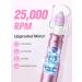 Subay Professional Manicure Pedicure Kit - 25000RPM Electric Nail Drill Set with LED Display & 11 Attachments - Nail Grinder for Women Men Babies & Pets - Pink - Buy Online on GoSupps.com