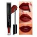 Hoomuss Dark Burgundy Matte Lipstick - Long Lasting, Smudgeproof, Vegan & Cruelty Free - Buy Online on GoSupps.com
