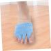 Healeved 2pcs Finger Pad Girl Socks | Anti Finger Atrophy Thin Breathable Polyester-Cotton Blue Socks | Toe Separator for Rehabilitation Supplies - Buy Online on GoSupps.com
