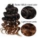 9 Inch Ocean Wave Crochet Hair Short Deep Wave 7 Packs Pre Looped Braids T1B/30 - Buy Online on GoSupps.com