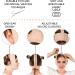Post Surgery Neck Chin Compression Garment Wrap Bandage for Women - Face Slimmer Jowl Tightening - Neck Coverage Chin Lifting Strap (M) - Buy Online on GoSupps.com