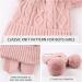 XIAOHAWANG Warm Kids Beanie with Pompom | Winter Knitted Baby Hat for Boys and Girls 6-24 Months | Skin Pink - Buy Online on GoSupps.com