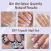 Misssix French Gel Nail Tips - 240Pcs Long Square Pink Press-On Nails | Pre-Designed No Filing Required | Nail Art DIY - 15 Sizes Available - Buy Online on GoSupps.com