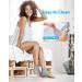 MoistMate Heel Socks for Dry Cracked Feet - Foot Care Repair and Moisturizing - Aloe Spa Socks for Men and Women (Grey, 2 Pairs) - Buy Online on GoSupps.com