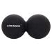 SPRINGOS double ball duoball fascia ball hardness: hard twinball massage ball 13 cm black double ball 13 cm
