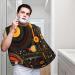 Vinyl Record Beard Bib - Abstract Hair Catcher & Non-Stick Grooming Cloth | Perfect Gifts for Men - Buy Online on GoSupps.com