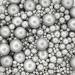 Twist Ingredients - Pearls Mix - Glimmer Silver Cake Topper Sprinkles - 1kg Edible Shimmer Ball Cupcake Decorations - Perfect for Weddings Christenings & Parties