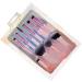 Mini Makeup Brush Set with Soft Fiber Bristles Portable Travel Kit for Convenient Makeup Tools - Buy Online on GoSupps.com
