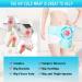 Reusable Hip Ice Pack Wrap for Bursitis & Surgery Recovery - Cold & Hot Compress Therapy for Pain Relief (Ice Blue) - Buy Online on GoSupps.com