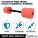 CanDo Aquatic Swim Bars and Dumbbells for Hydrotherapy and Pool Fitness - Small Swim Bar Red - Buy Online on GoSupps.com