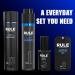 RULE COSMECEUTICALS - Men's Deluxe Gift Set No.1 Men's Face Cream No.8 Deodorant Spray No.13 Cleanser Gel No.2 Eye Serum Eye & Skin Care Set - Buy Online on GoSupps.com