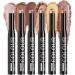 Glitter Eyeshadow Stick - Waterproof Eye Pencil in 6 Shades Soft Cream Texture Easy Glide-On Application | Gift Choice Stick for Long-Lasting Shine - Buy Online on GoSupps.com
