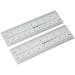 10PCS Nail Measuring Tool Transparent PVC Soft Ruler for Accurate Nail Measurement - Buy Online on GoSupps.com