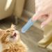 JISADER Pet Oral Care Finger Brush for Dogs and Cats - Gentle Tool Blue - Buy Online on GoSupps.com