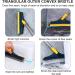 Floor Scrub Brush with Long Handle - 2 in 1 Cleaning Scrub Brush - Adjustable V-Shaped Floor Brush Scrubber 120 Degree Triangular Rotating Brush Head - Buy Online on GoSupps.com