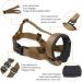 Adjustable Heele Dog Muzzle for Small & Medium Dogs - Brown | No Scrubbing Comfortable Fit - Buy Online on GoSupps.com