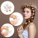 10 Mini Diamond Hair Clips - Floral Hair Jewelry for Women & Girls | Perfect for Parties Weddings & Everyday Use | Sweet Small Hair Accessories - Buy Online on GoSupps.com