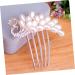 minkissy Comb Wedding Comb Headpieces hair clips for women Wire Hair bridal hair comb goody hair clips for women wedding head pin crystal needle Wedding - Buy Online on GoSupps.com