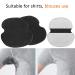 60 Armpit Sweat Pads - Fleece Welding Strips for Dresses | Black Garment Protection - Buy Online on GoSupps.com