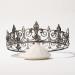 SWEETV Gothic King Crown - Metal Tiara for Men | Goth Prince Party Hat & Halloween Costume Accessory - Buy Online on GoSupps.com