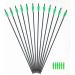 12-PK GPP Archery 30-Inch Carbon Arrows for Recurve & Compound Bow - Green Vanes - Buy Online on GoSupps.com
