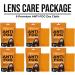 Care Touch Anti-Fog Dry Cloth - Individually Wrapped Microfiber - 24-Hours Fog Free - 700 Uses - Safe for All Lenses - Buy Online on GoSupps.com