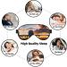 Aircraft Plane at Sunset Print Double-Sided Eye Mask Soft and Light Blocking for Enhancing Sleep Quality - Buy Online on GoSupps.com
