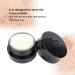 Vintage Rose Travel Makeup Powder Container Refillable & Portable Loose Powder Donor Box with Sieve for Body & Baby Powder (Black) - Buy Online on GoSupps.com