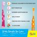 Lix 55Dental Kids Giraffe Toothbrush Set - Soft Bristles, Easy-Grip Handle, Bristle Cover, Self-Standing Design - Ages 3-12, 4 Colors - Buy Online on GoSupps.com