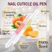 Cuticle Oil Pens for Nail Care Natural Cuticle Oil Pens 2Pcs Nail Oil for Manicure Pedicure Nourish Nail Cracking and Dry Nail Repair Treatment Orange & Peach - Buy Online on GoSupps.com