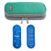 Insulin Cooler Case Diabetic Travel Case Cool Bag with 2 Ice Packs for Medications Insulin Pen and Supplies Packs Insulated Cooling Bag (Green)