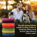 14Pcs Waterproof Mosquito Repellent Bracelet - Outdoor Repeller Wristbands | Pack of 14 Bands - Buy Online on GoSupps.com