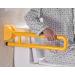 Bathroom Grab Bar Safety Support Rail Stainless Steel Grab Bar Handicapped Grab Bar 24 30 Inch White and Yellow - Foldable Wall Mou - Buy Online on GoSupps.com
