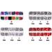 Nail Gems 4 Boxes Flatback Mixed Crystal Rhinestones for Nails Shiny Nail Rhinestones Diamonds for Nail and Face Art Design Decoration DIY Crafts - Buy Online on GoSupps.com