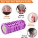 Buy Fascia Roll Purple with 3 Resistance Straps - Lightweight Spine Roller for Pain Relief | International Shipping - Buy Online on GoSupps.com