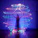2 LED POI Juggling Balls Set - Rainbow Colors & Strobe Effect | Circus Toy for Adults & Kids | International Shipping - Buy Online on GoSupps.com
