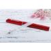 G.Liane Glass Manicure File with Genuine Qualified Crystals Shape and Smooth Nail File Tool with Case Best for Gentle & Safe Nail Care Kit for Beautiful Fingernails (Red Rose) - Buy Online on GoSupps.com
