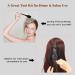 Anself 12-Part Highlighting Hair Dye Set - Stainless Steel Strands Color Brushes & Mixing Bowl for Perfect Hair Color - Buy Online on GoSupps.com