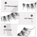 FOMIYES 5 Pairs False Lashes Fake Eyelashes Eyelash Strips Lashes Strip Bulk Lash Strips Eye Lash Extension Eyelashes Natural Look Makeup Supplies Extend End of Eye Artificial Fiber - Buy Online on GoSupps.com