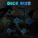 ZHOORQI LED Electronic DND Dice Set with Charging Box - 7 PCS Polyhedral Dice for RPG Games - Buy Online on GoSupps.com