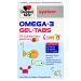 Doppelherz System Omega-3 Family Gel Tabs-contains 180 mg DHA a component of the brain as a daily portion (2 gel tabs)-60 tabs strawberry-citrus 60 tabs