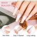SUPWEE Solid Builder Gel for Nails Kit Clear White 3D Sculpture Nail Gel Non-Stick Hand Nail Extension Gel for Carving Patterns Decoration Nail Strengthen Nail Art Salon Home S-192 - Buy Online on GoSupps.com